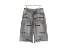 Load image into Gallery viewer, NOT1FLAW Logo Denim Shorts
