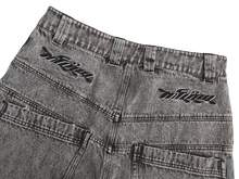 Load image into Gallery viewer, NOT1FLAW Logo Denim Shorts
